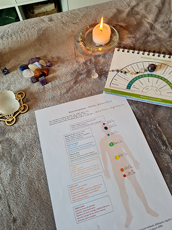 Chakras déroulé de séance